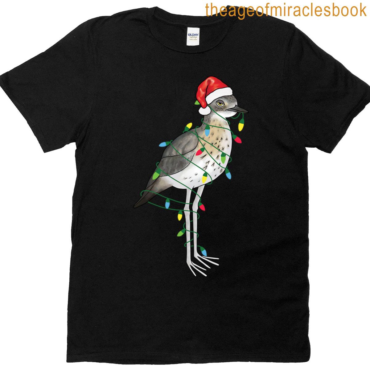 Extra Festive Bush Stone Curlew Oversized T-shirt