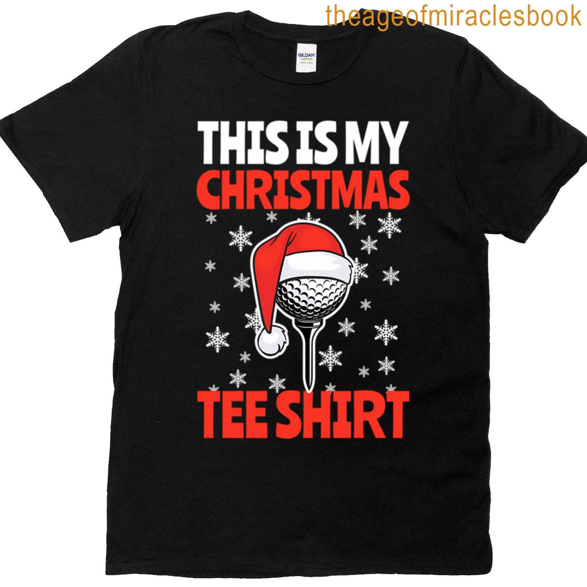 Golf Pun – Christmas Golfing T-shirt