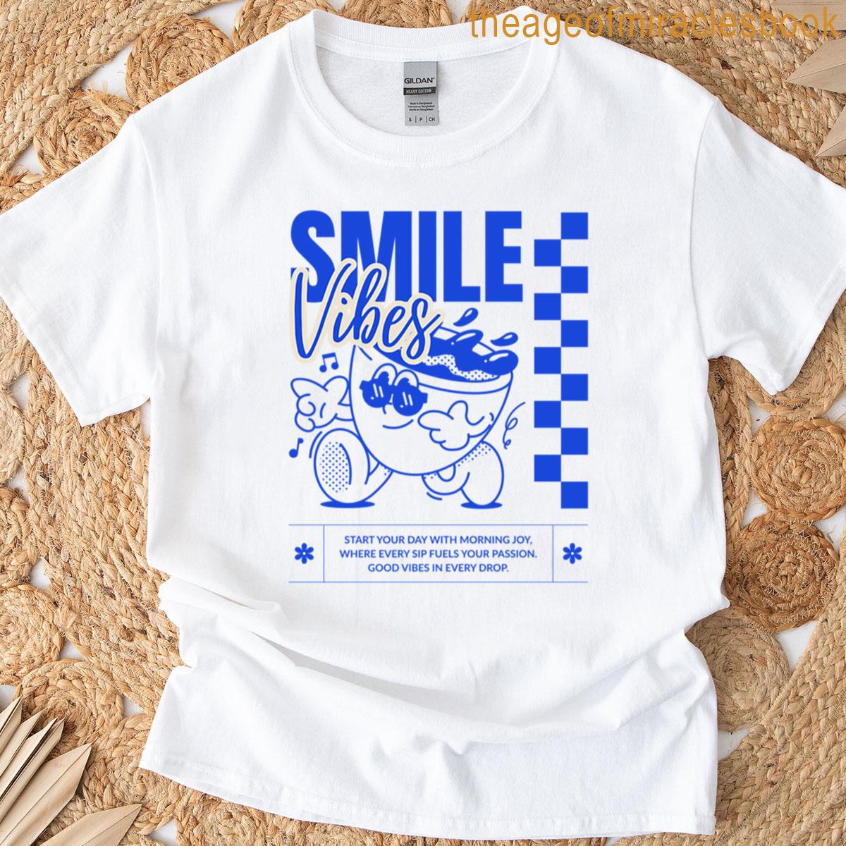 Good Vibe Theme Design T-shirt