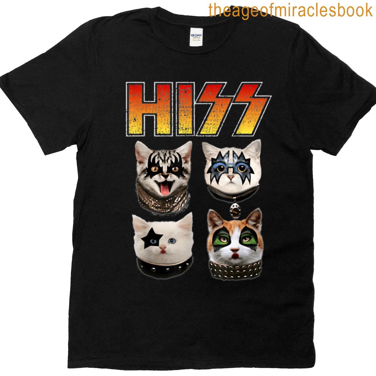 Hiss Funny Cat Lover T-shirt