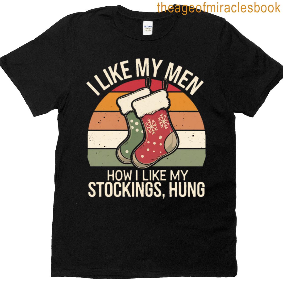 Inappropriate Christmas Stocking Oversized T-shirt