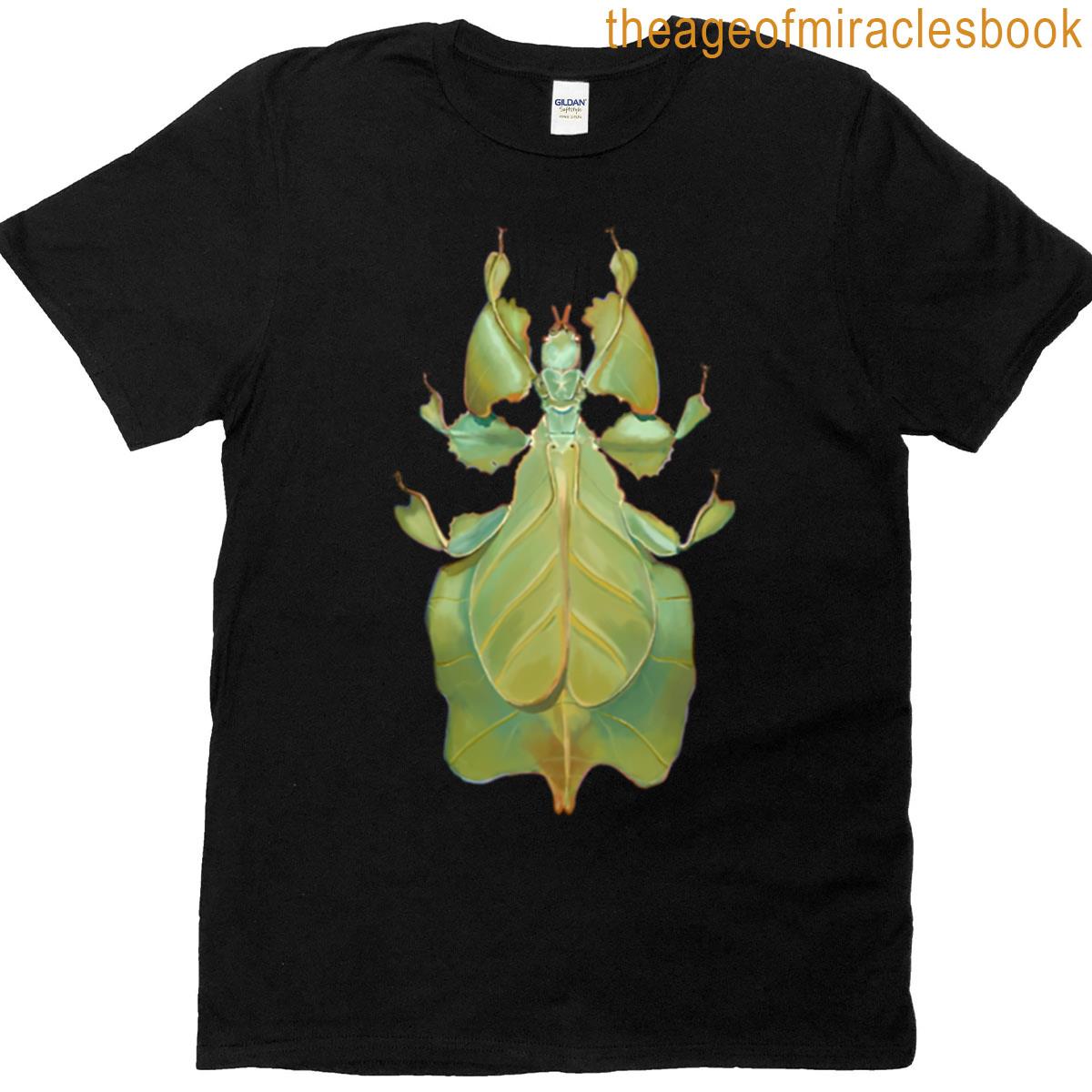 Leaf Bug Illustration T-shirt