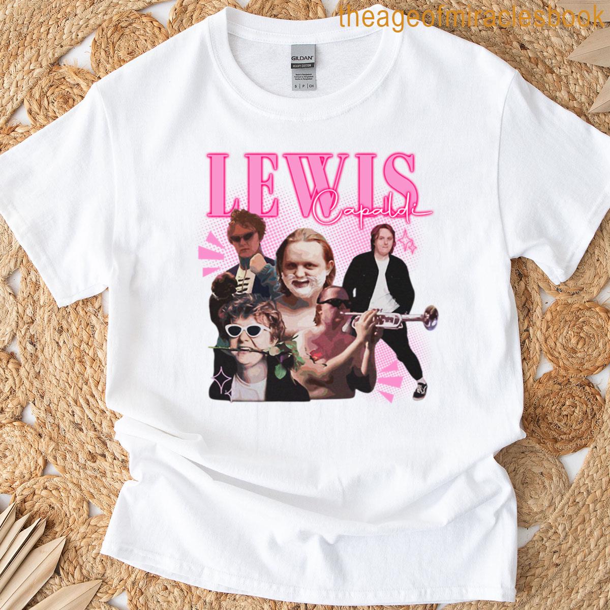 Lewis Capaldi Y2k Pop Fan T-shirt