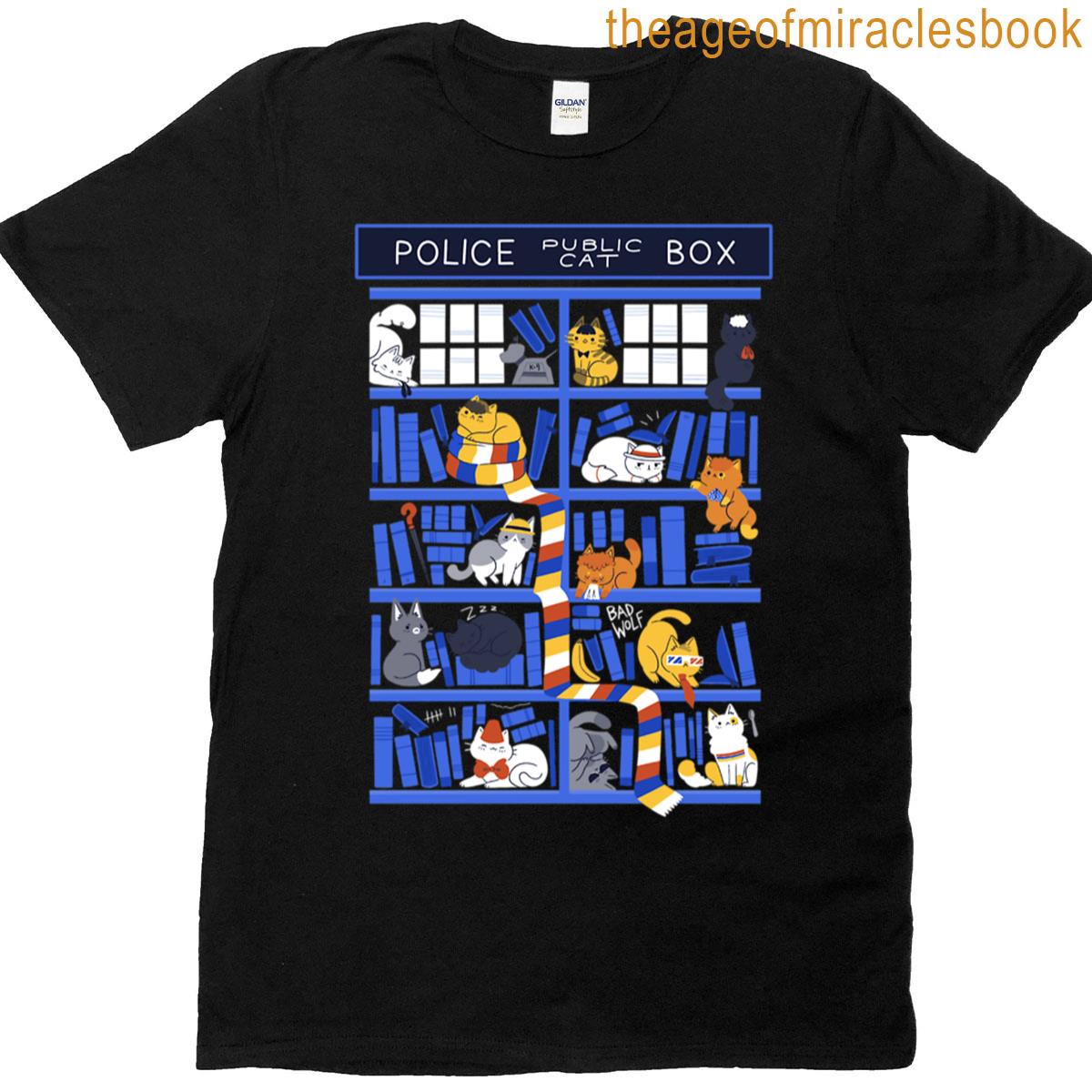 Library Box Who T-shirt