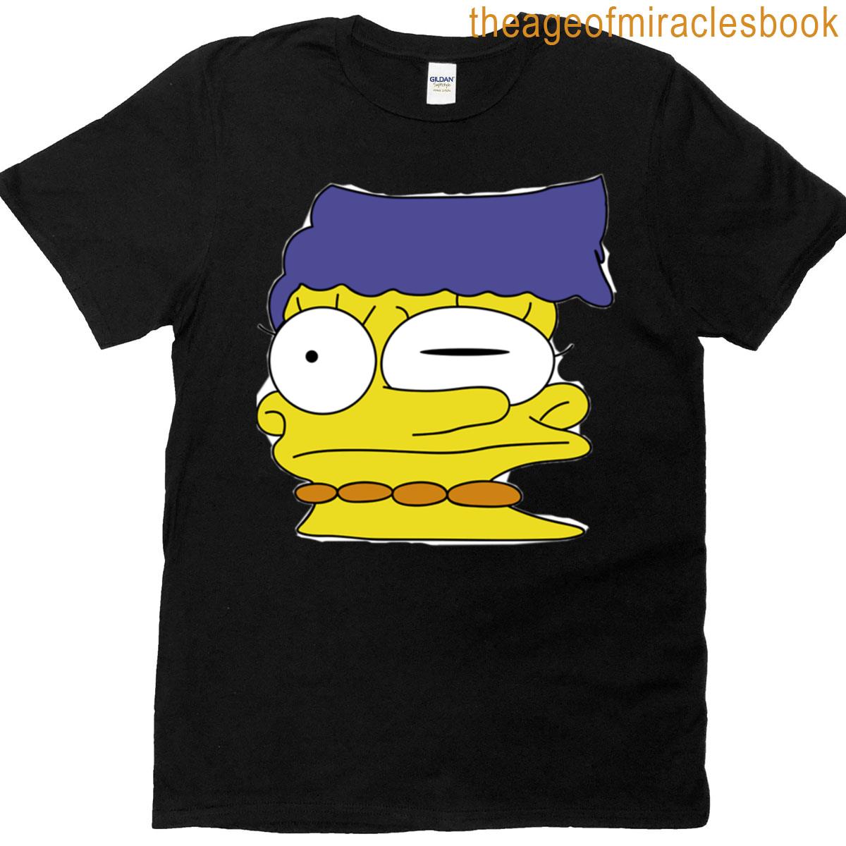 Marge Smeared Face T-shirt