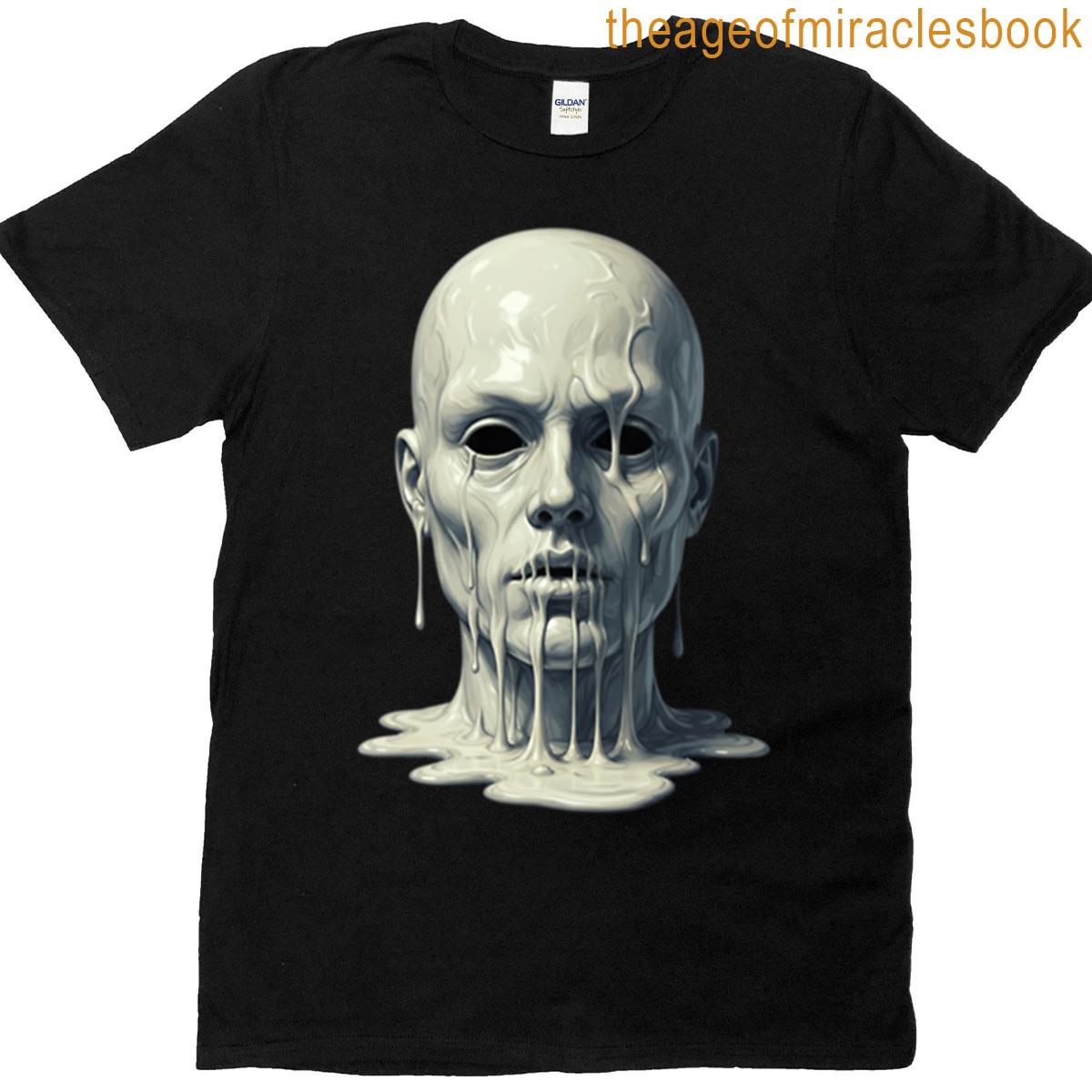 Melting Plastic Face T-shirt