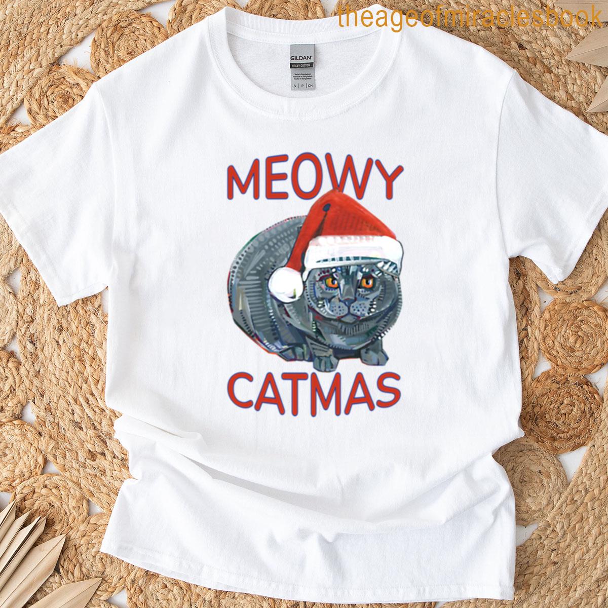 Meowy Catmas T-shirt