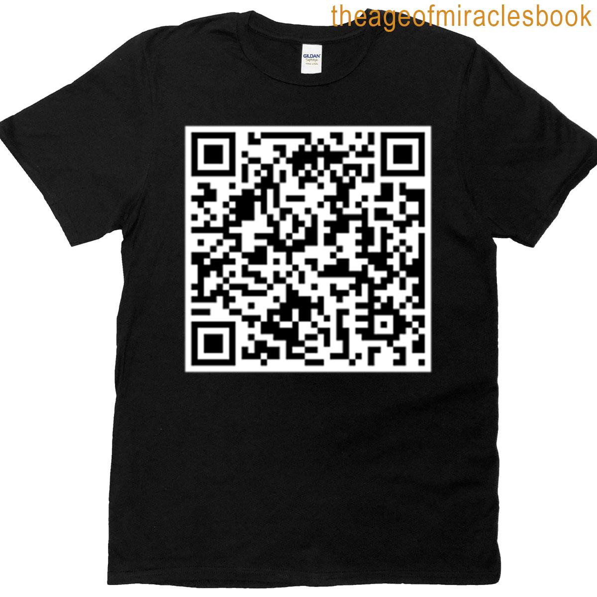 Rick Roll Qr T-shirt