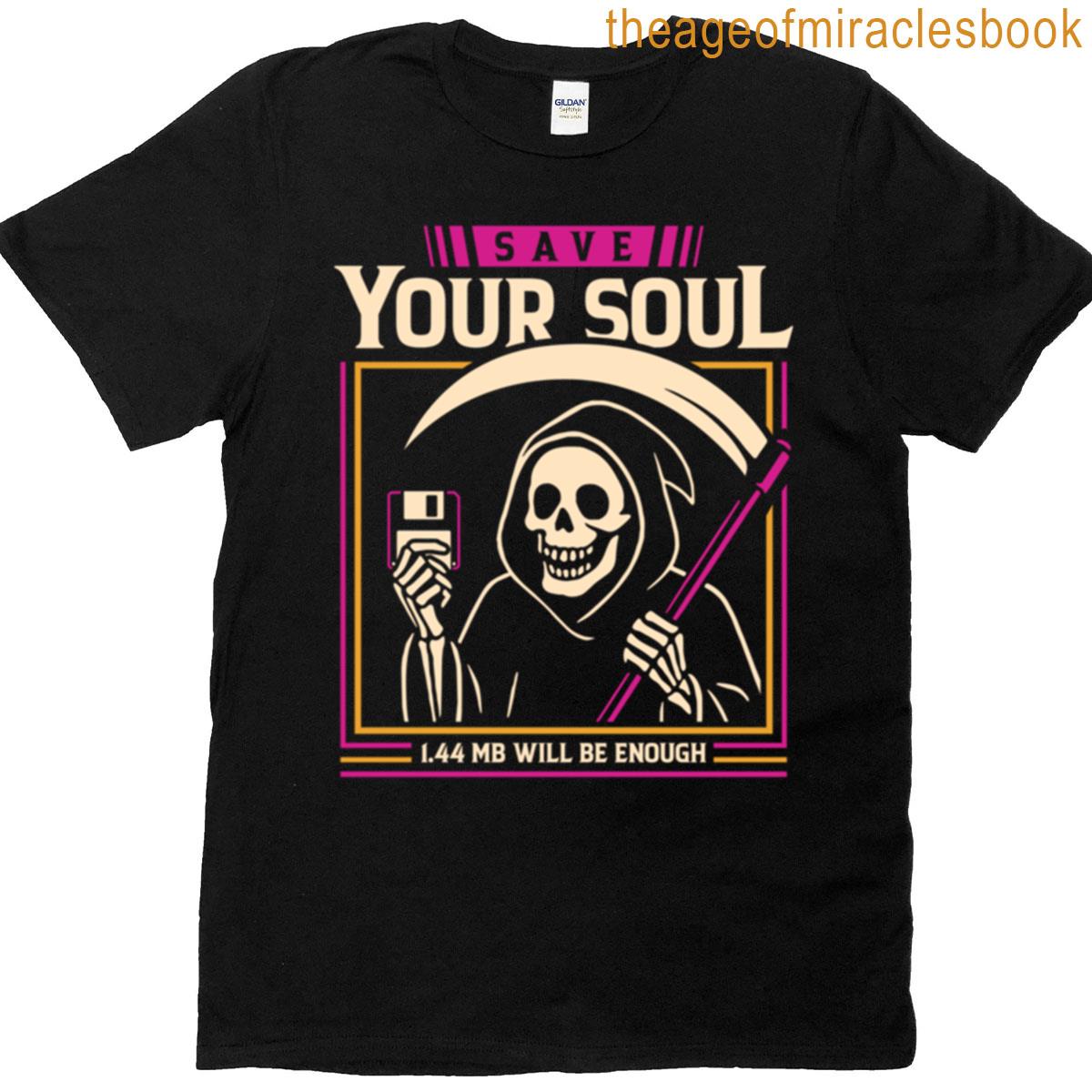 Save Your Soul Baseball Sleeve T-shirt