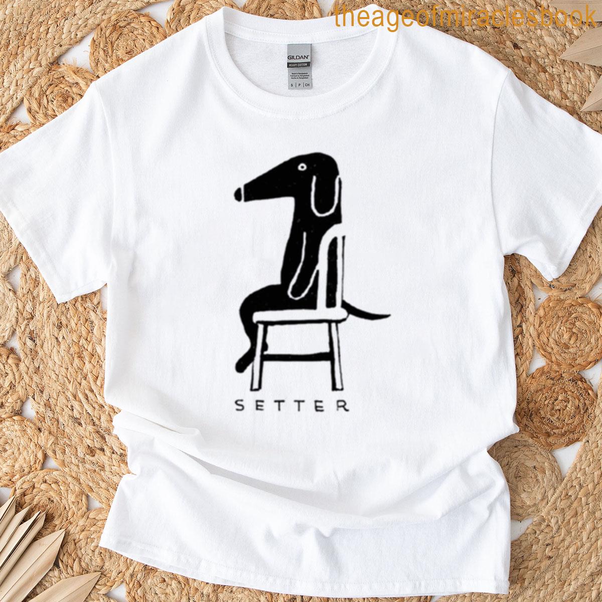 Sitting Dog Relaxed Fit T-shirt
