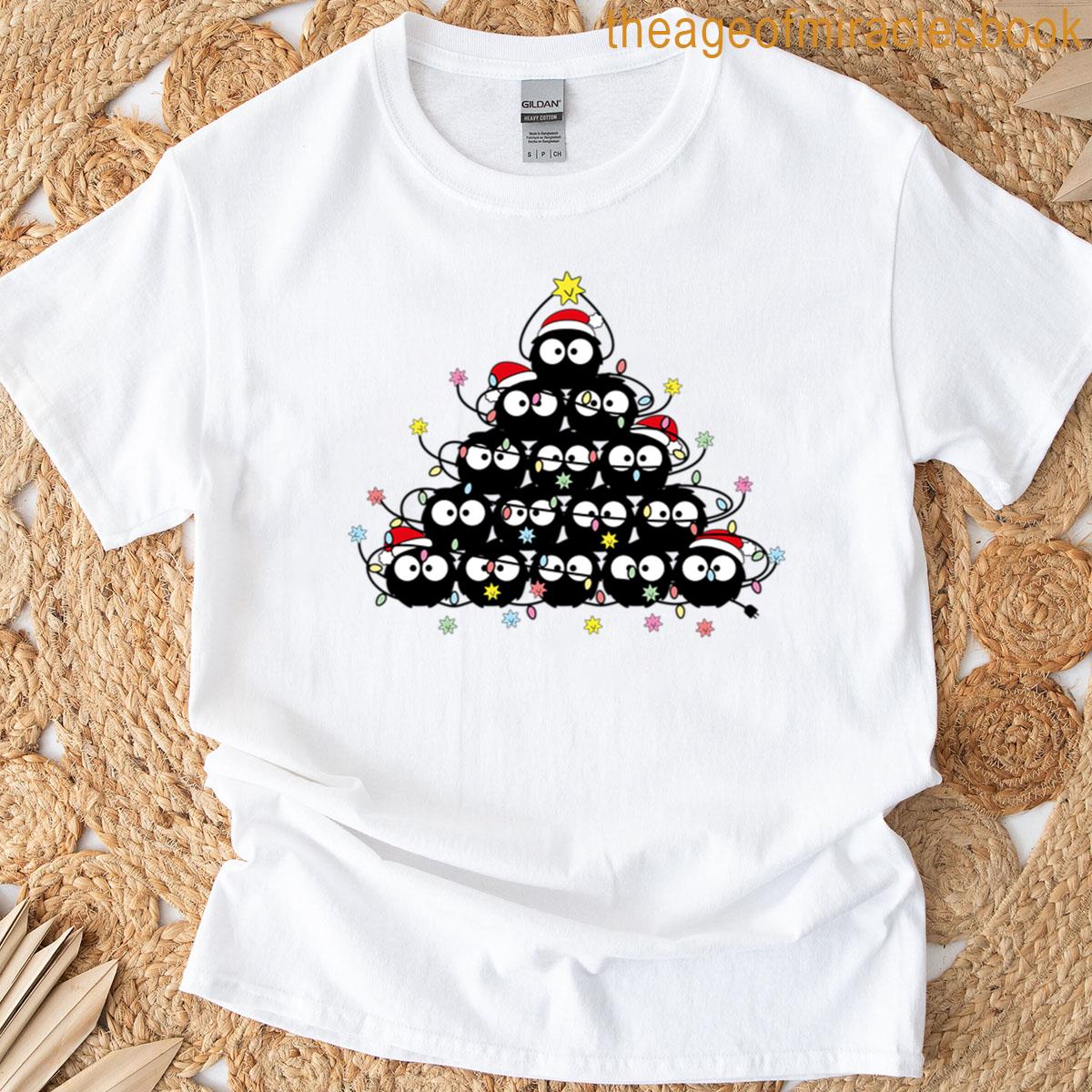 Soot Sprites Christmas Tree – Spirited Away T-shirt