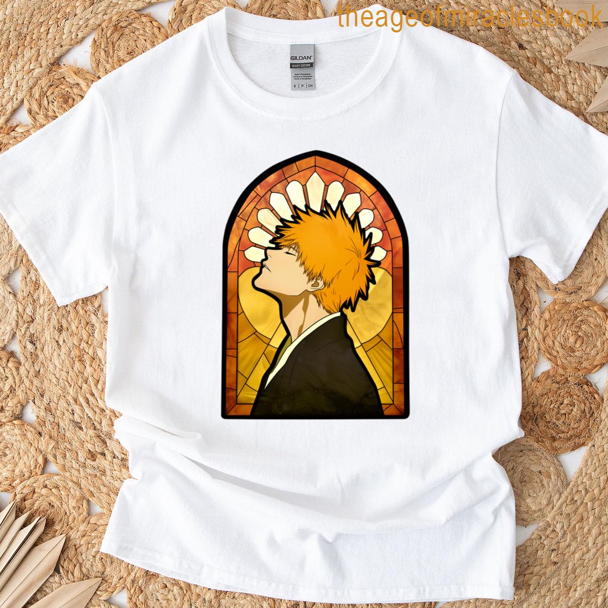 Stained Glass Ichigo T-shirt