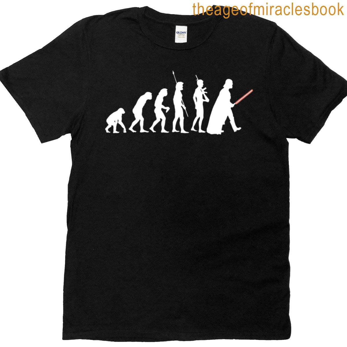 The Dark Side Of Evolution – White T-shirt