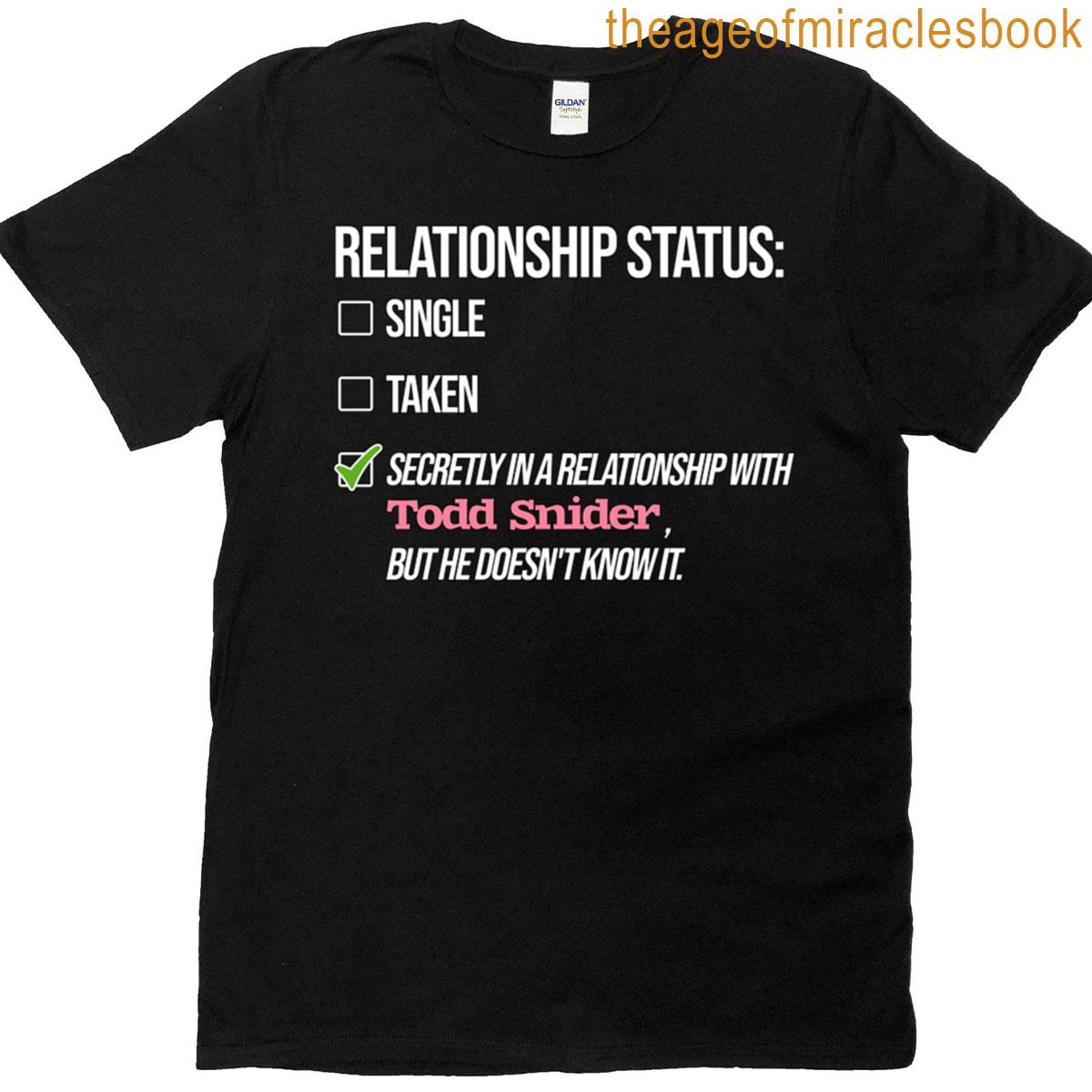 Todd Snider – Relationship T-shirt