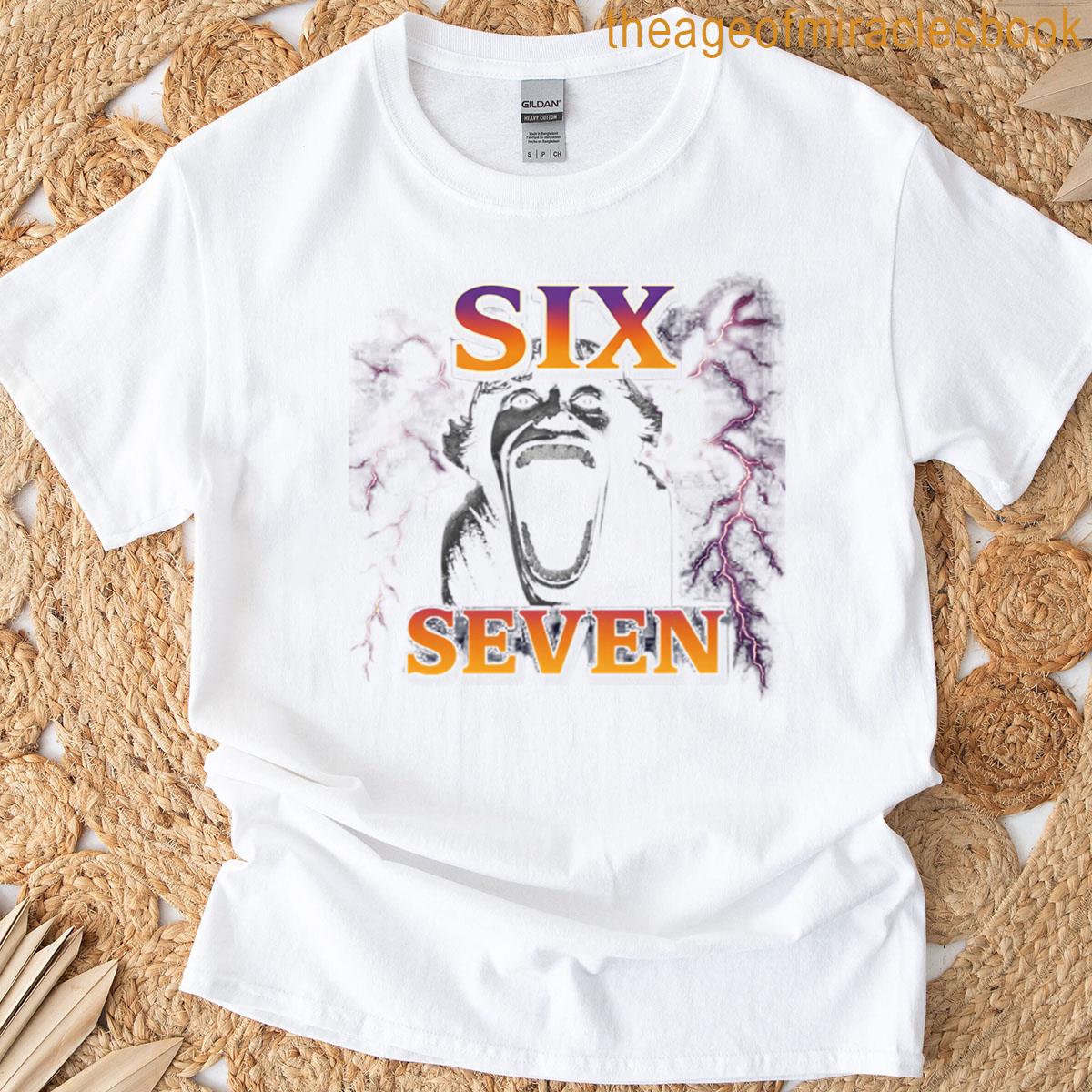 67 Six Seven Bootleg 6 7 Meme T-shirt