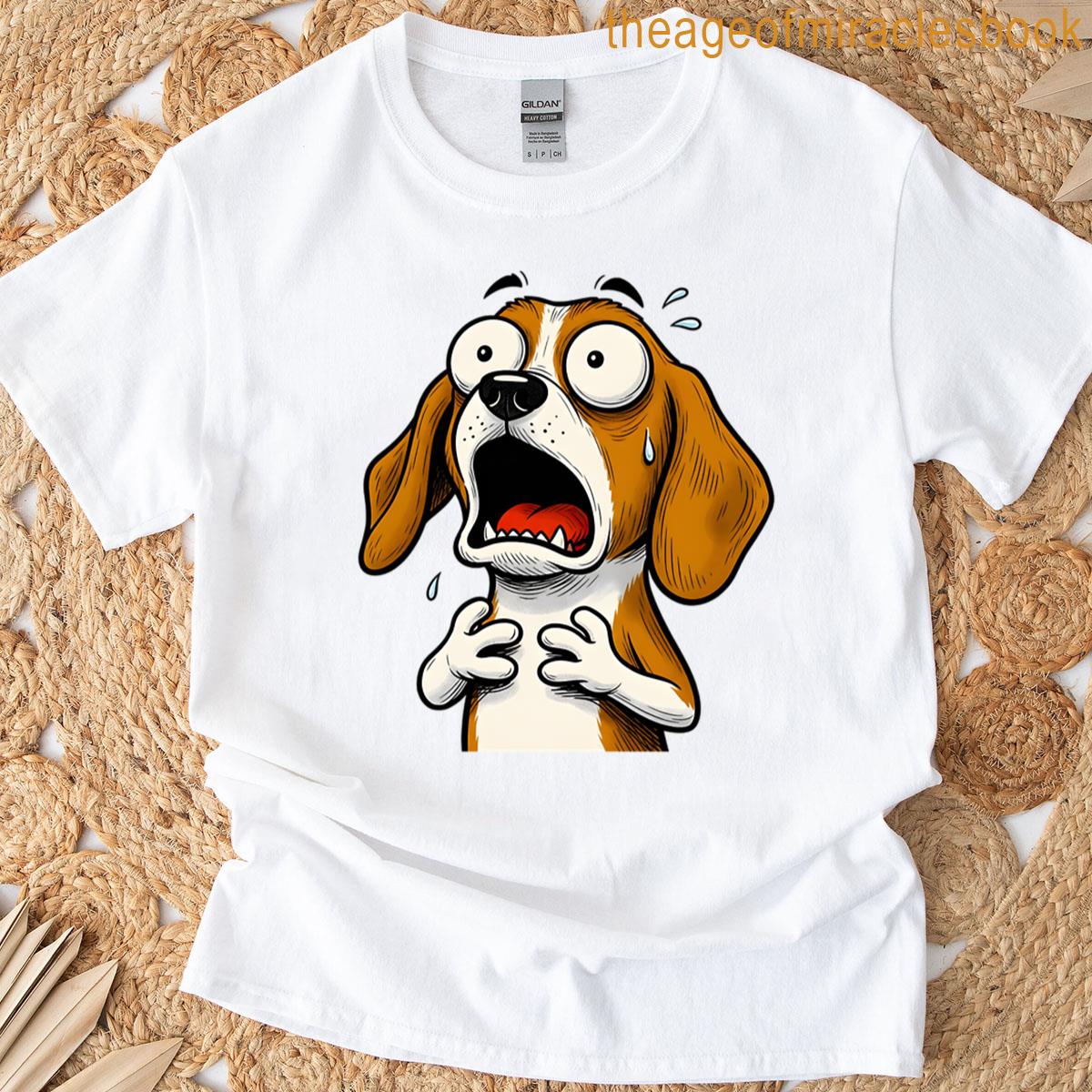 A Nice But Scared Dog T-shirt