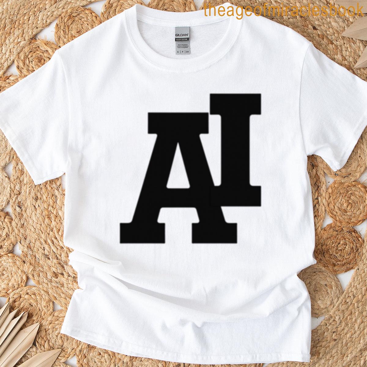Ai Artificial Intelligence Logo Oversized T-shirt