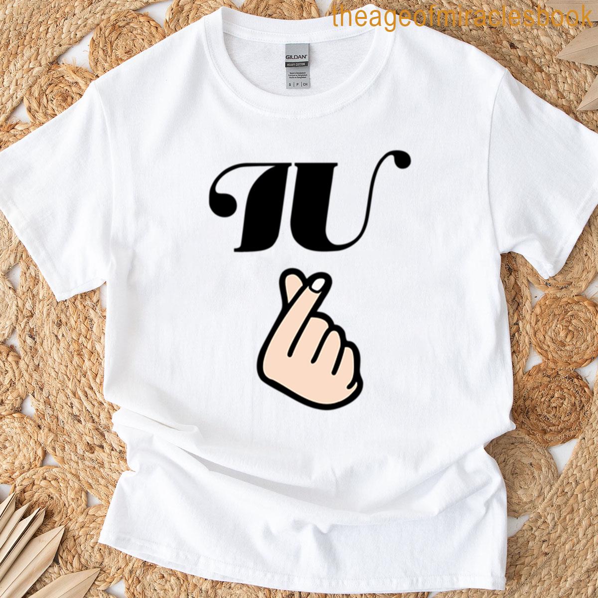Annyeonghaseyo Iu Hand Sign T-shirt
