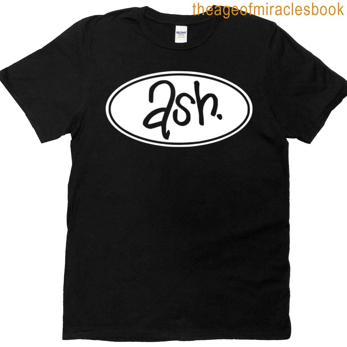 Ash Band Hd Logo Oversized T-shirt