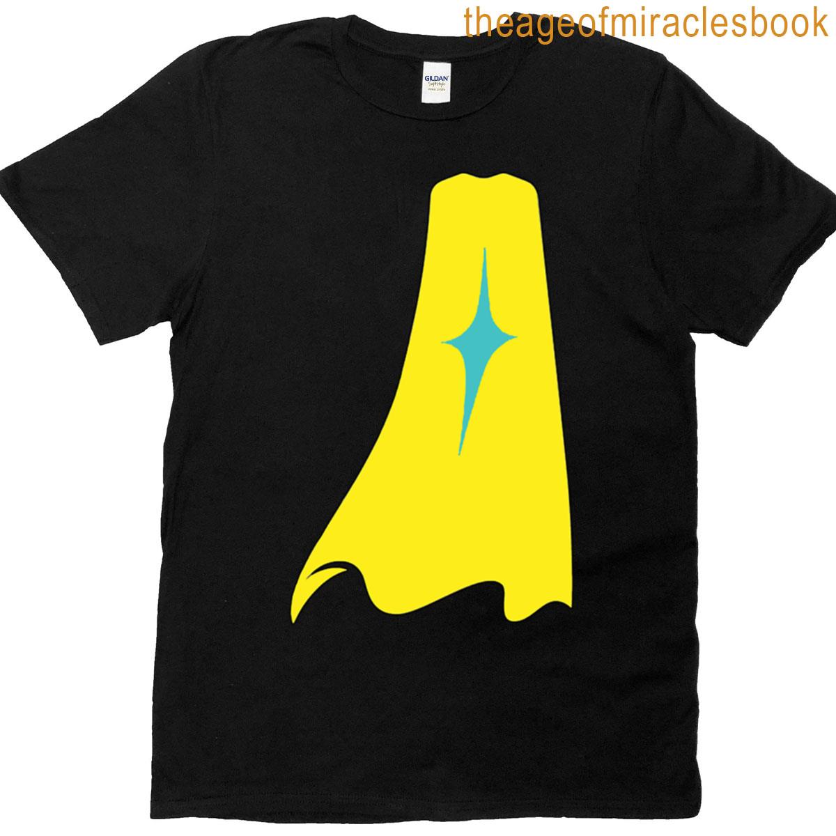 Dispatch Game Cape Logo Superhero Comedy Adhoc Studio Oversized T-shirt