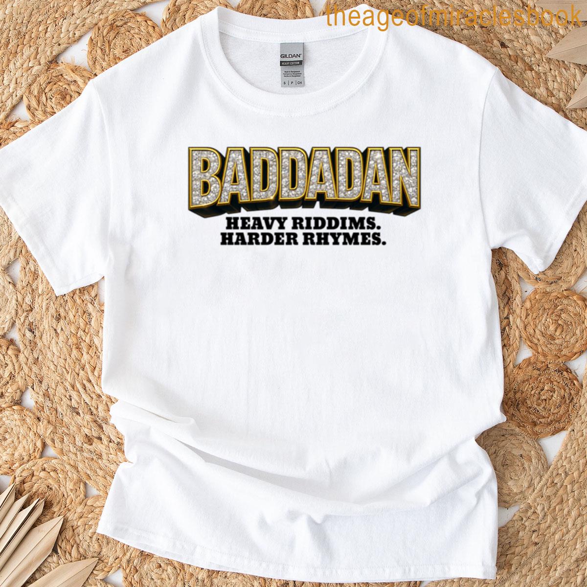 Heavy Riddims Harder Rhymes Oversized T-shirt