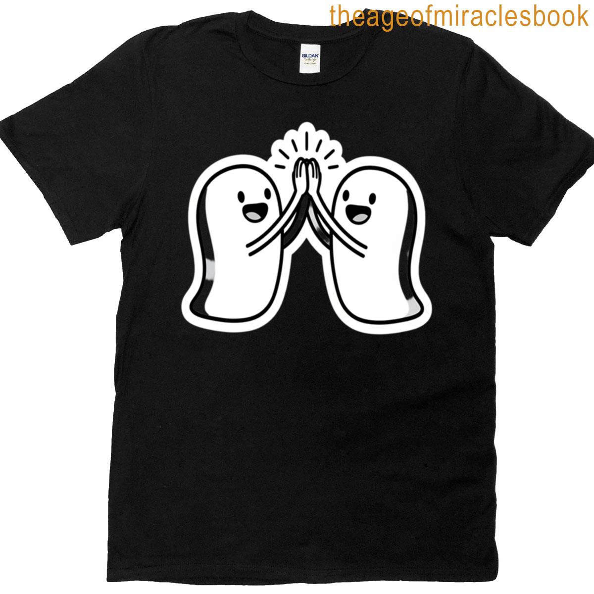 High-five Doodle Sticker T-shirt