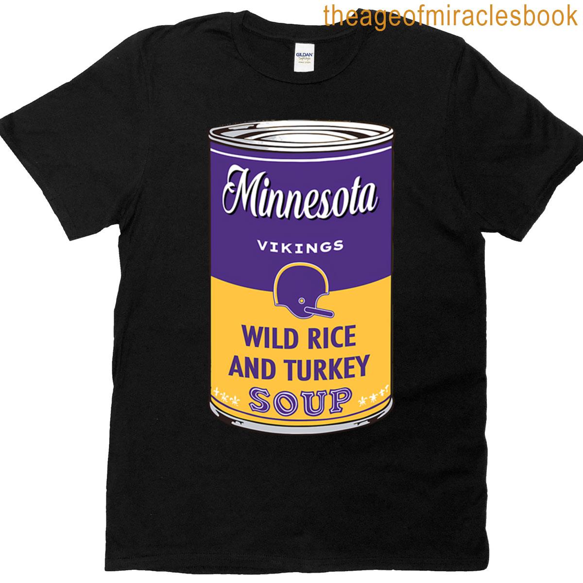 Minnesota Vikings Soup Can T-shirt