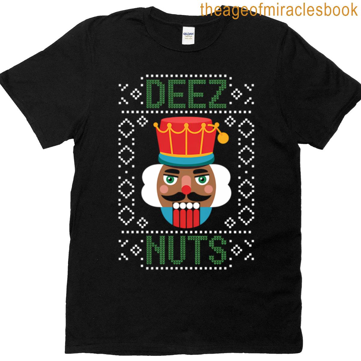 Nutcracker Christmas Funny Xmas Meme Joke T-shirt