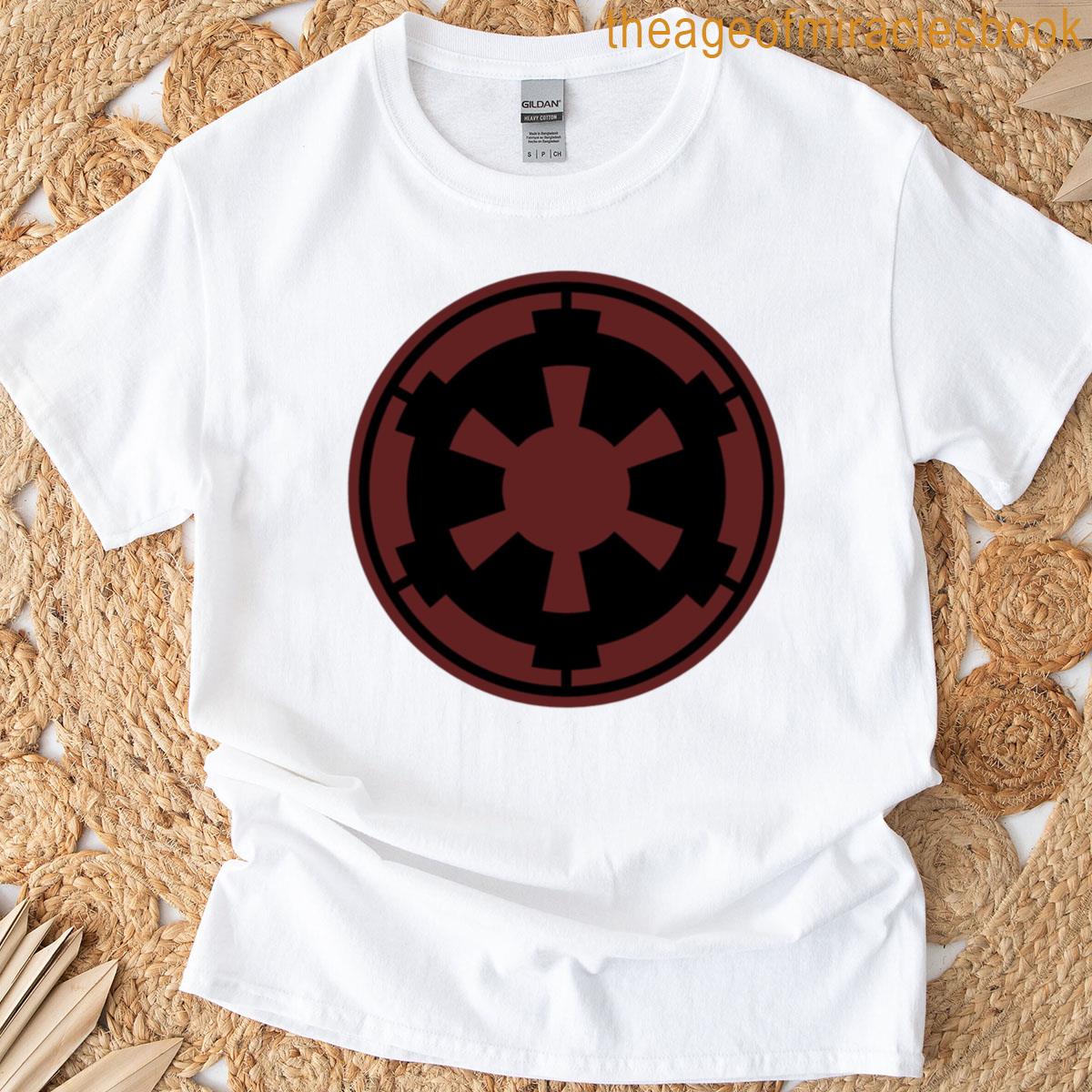 Red Imperial Crest Logo Big T-shirt