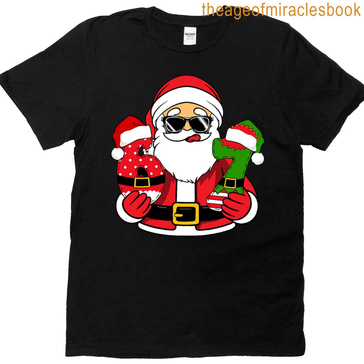 Santa 67 Christmas Meme T-shirt