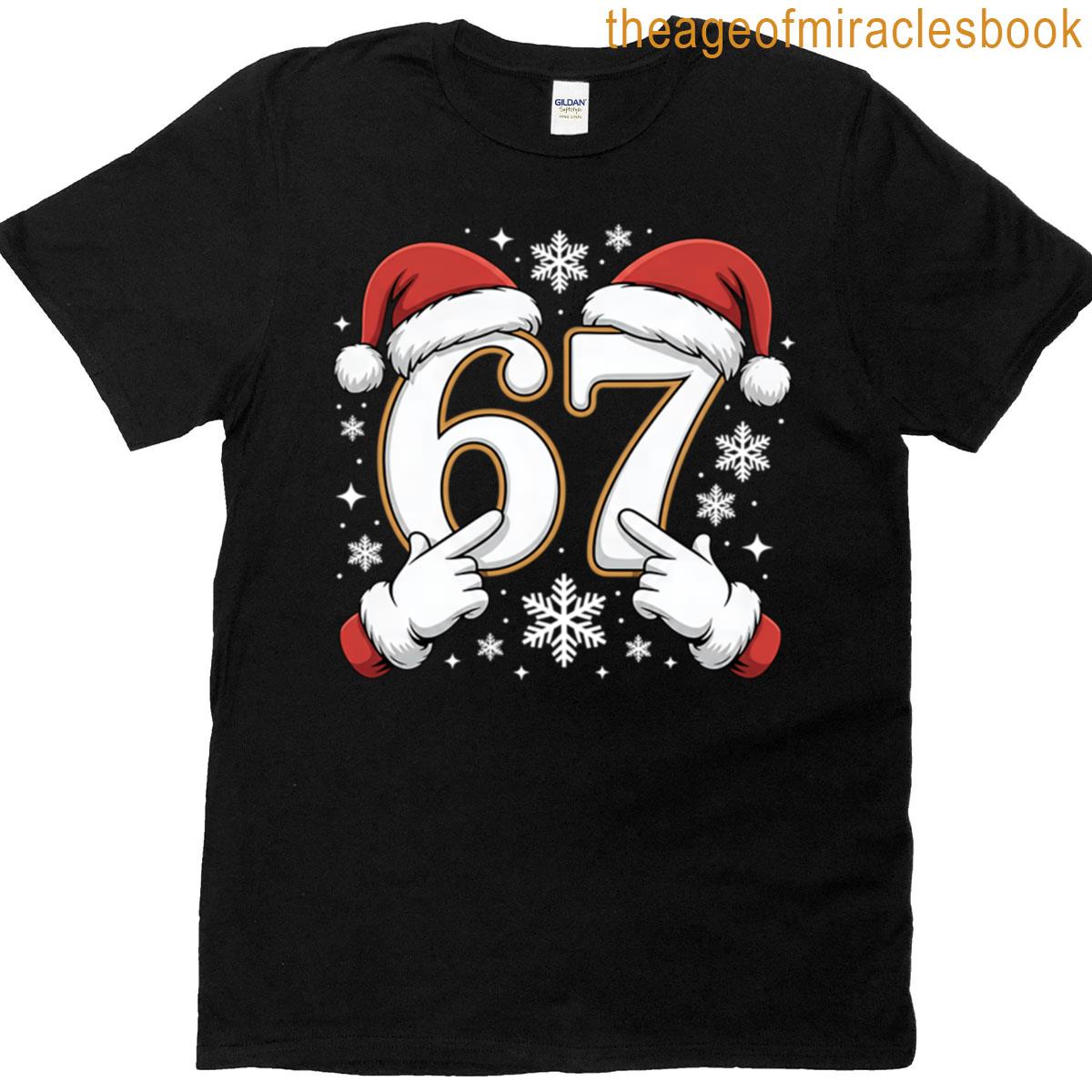 Six Seven Meme Christmas Cheer T-shirt