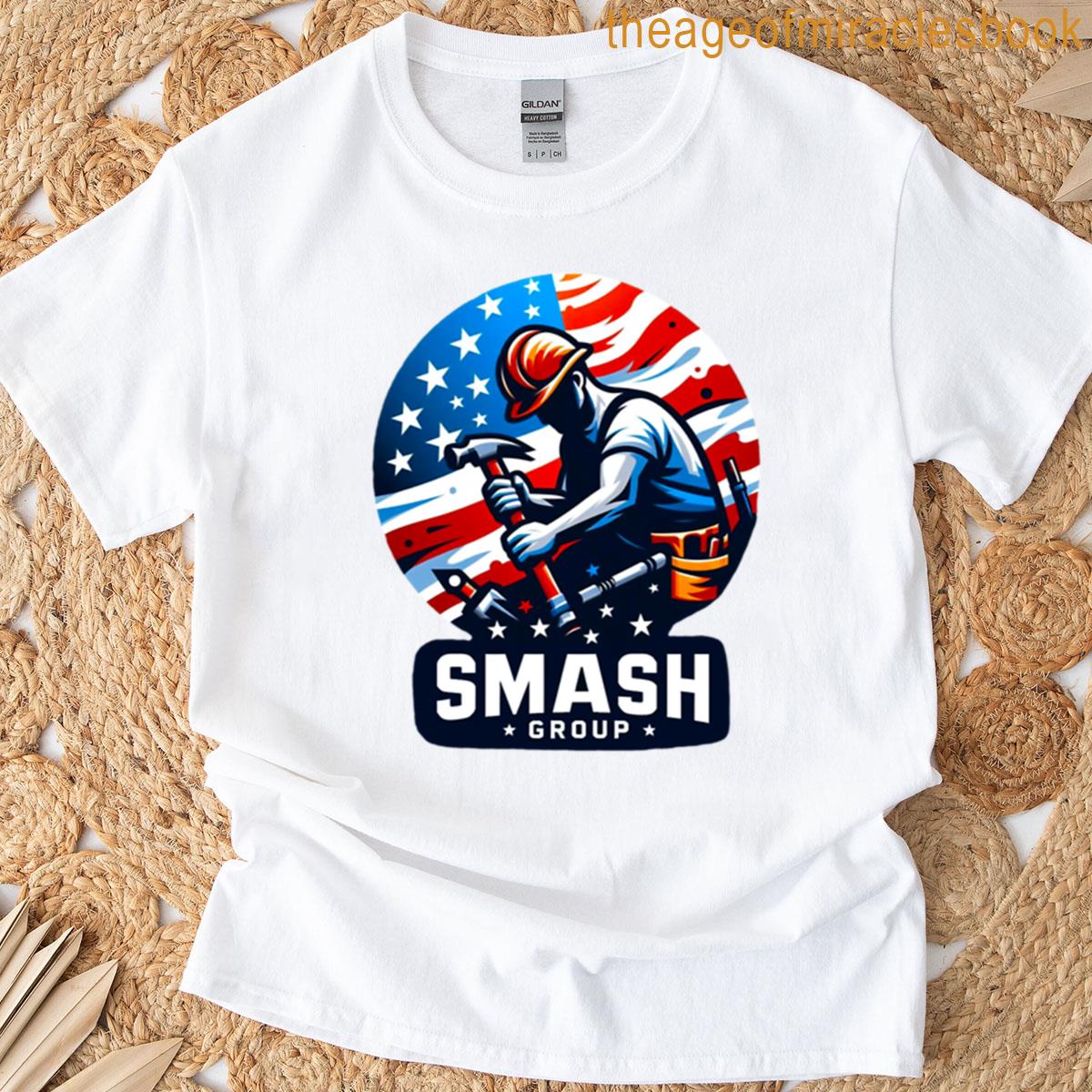 Smash Group Company Logo T-shirt