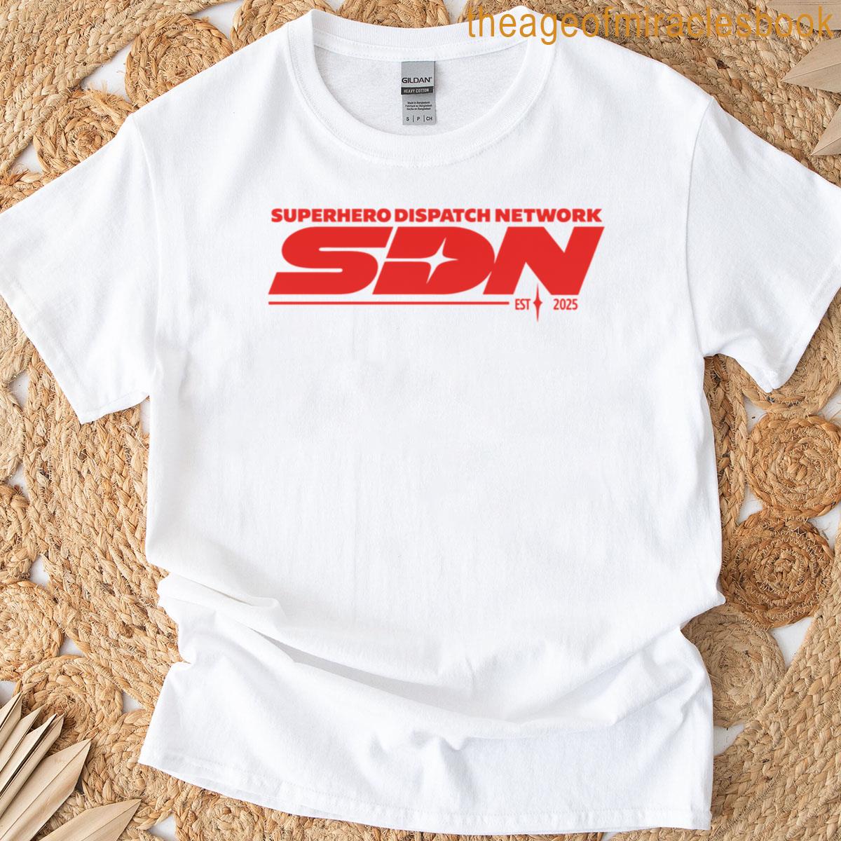 Superhero Dispatch Network Sdn T-shirt