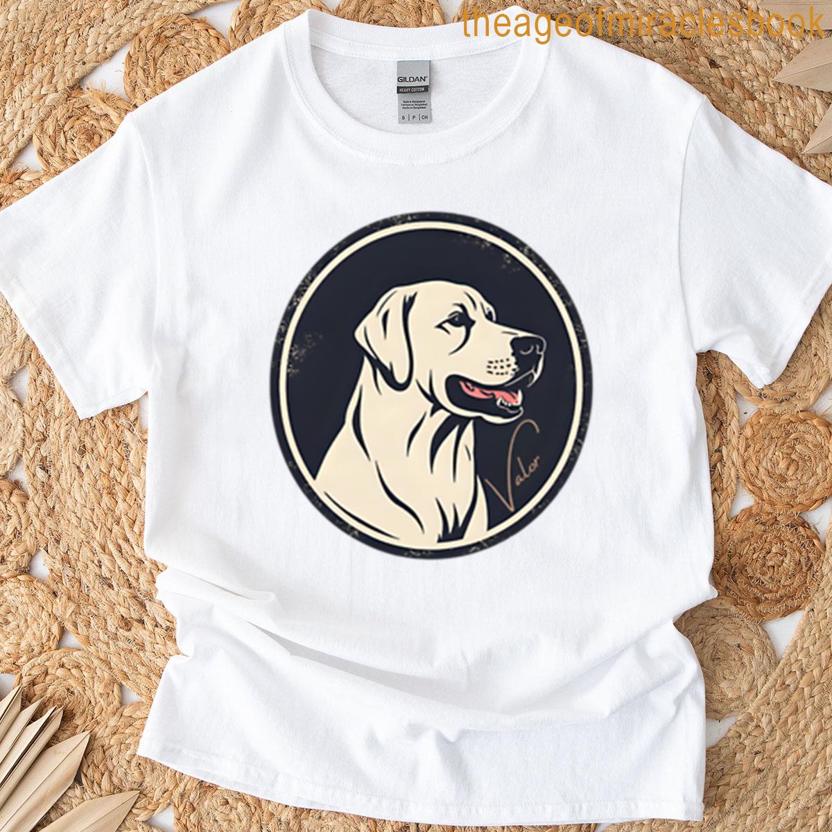 Valor The Brave Labrador T-shirt