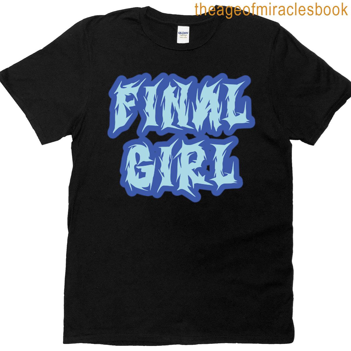 Blue Final Girl T-shirt