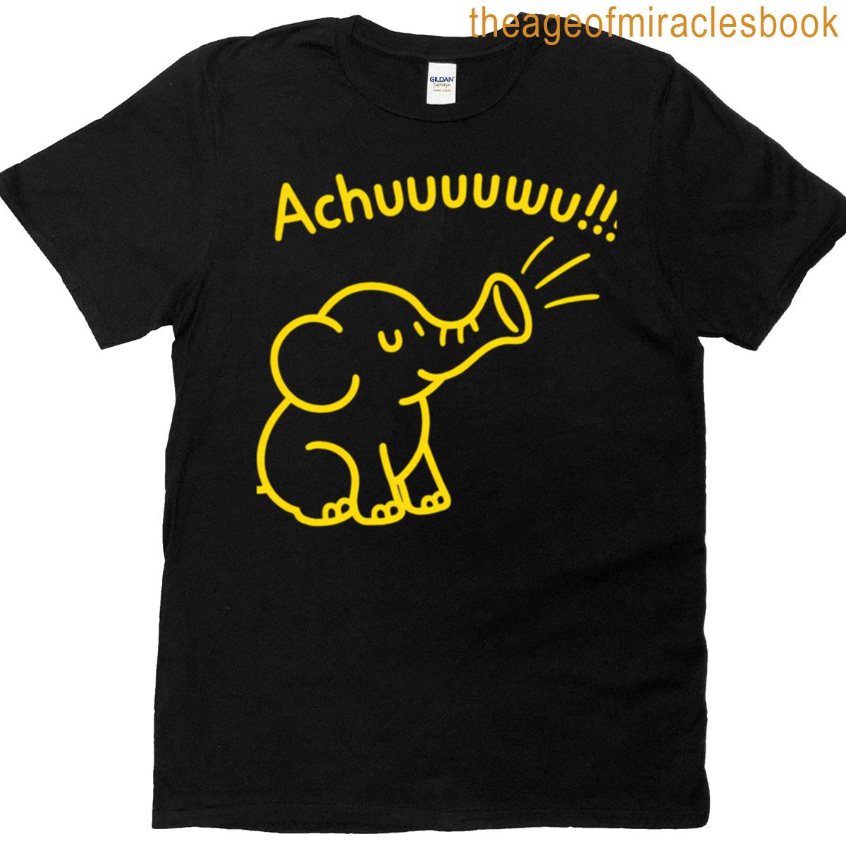 Cute Crayon Baby Elephant T-shirt
