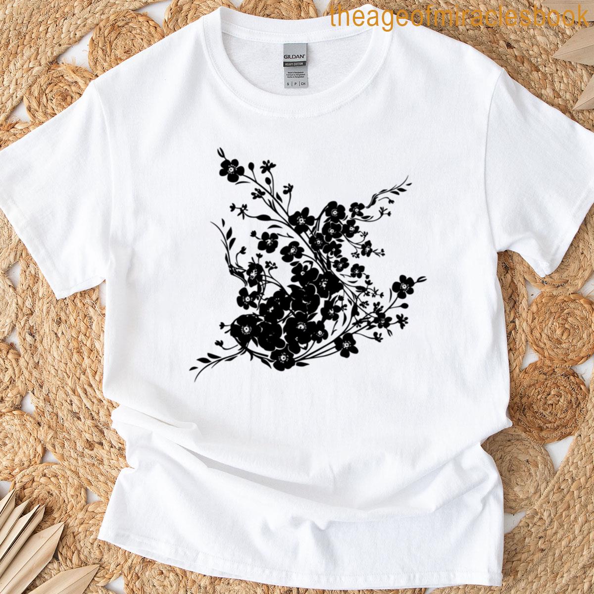 Floral Silhouette T-shirt