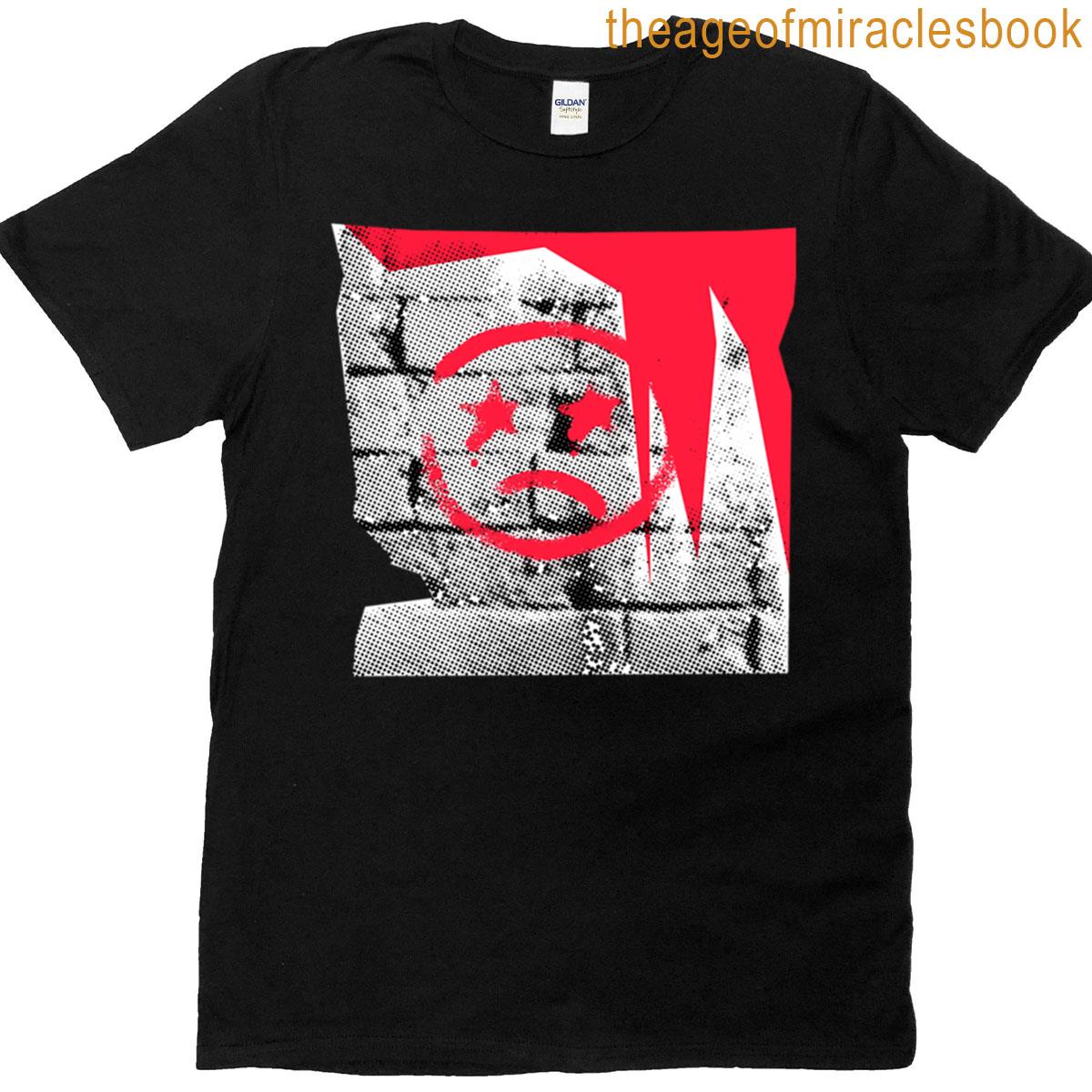 Graffiti Smiley Red Mark T-shirt