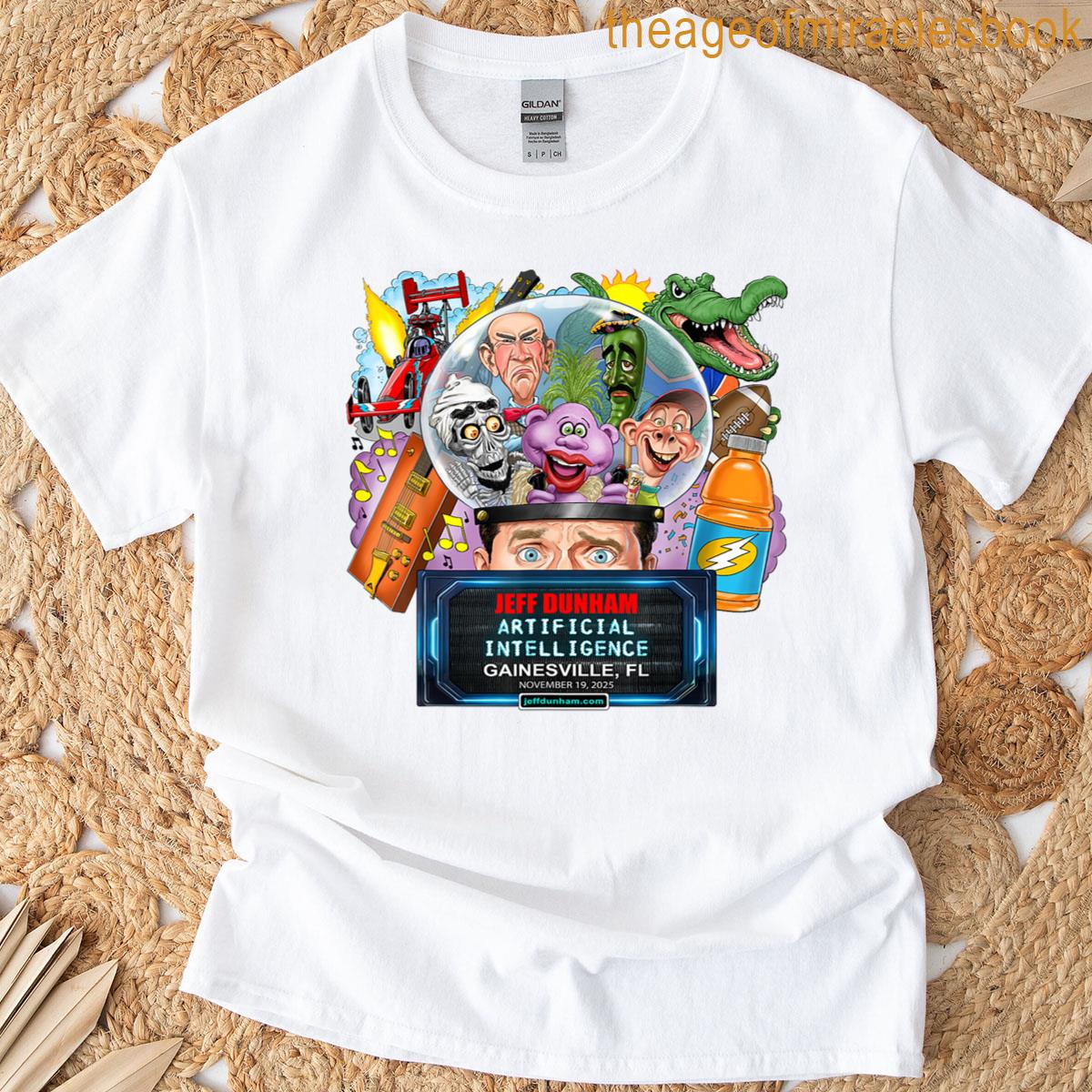 Jeff Dunham Gainesville Fl 2025 T-shirt