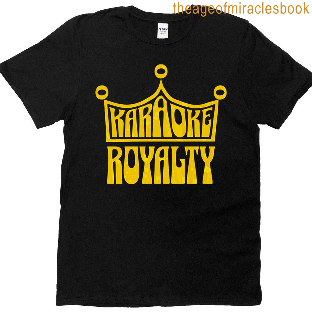 Karaoke Royalty Crown T-shirt