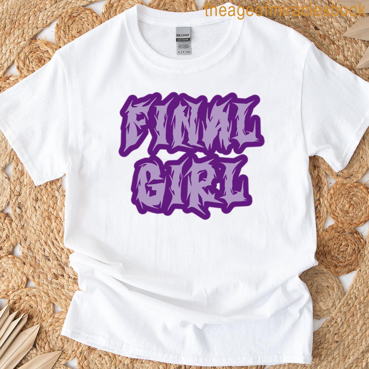 Purple Final Girl T-shirt