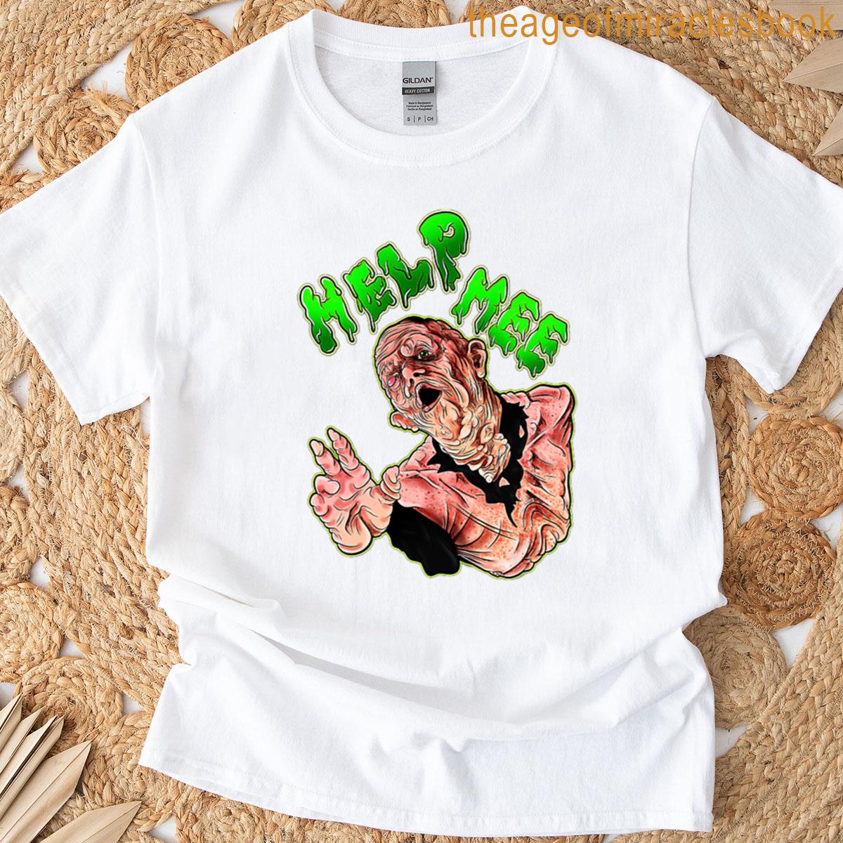Robocop Mutant Help Me Horror Scene T-shirt