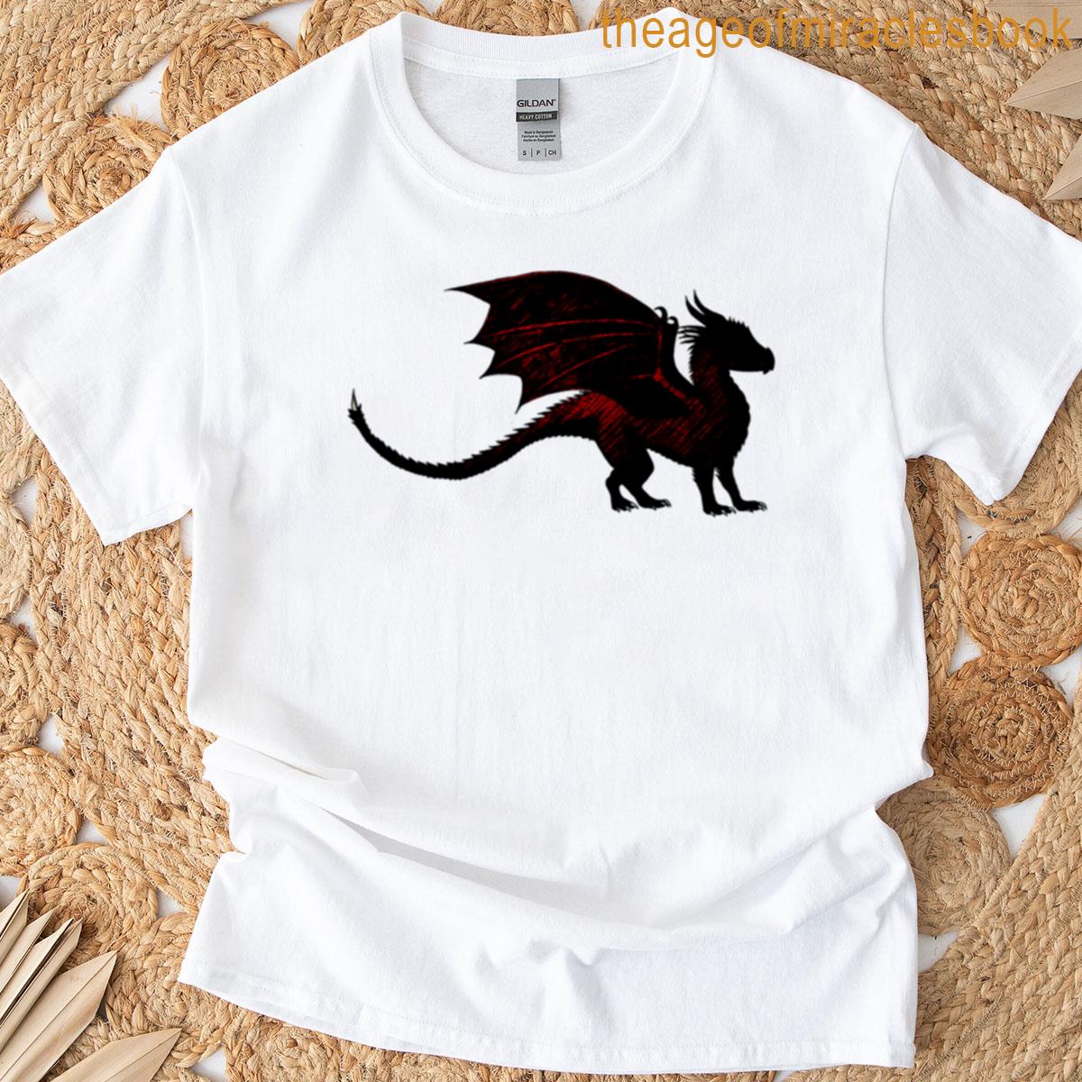Rust-kicker Dragon Silhouette T-shirt
