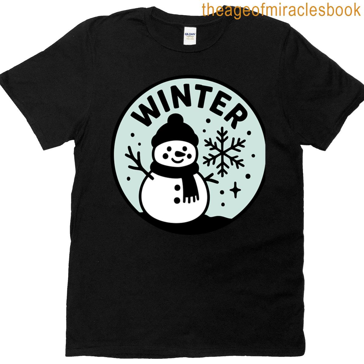Snowy Seasons Greeting T-shirt