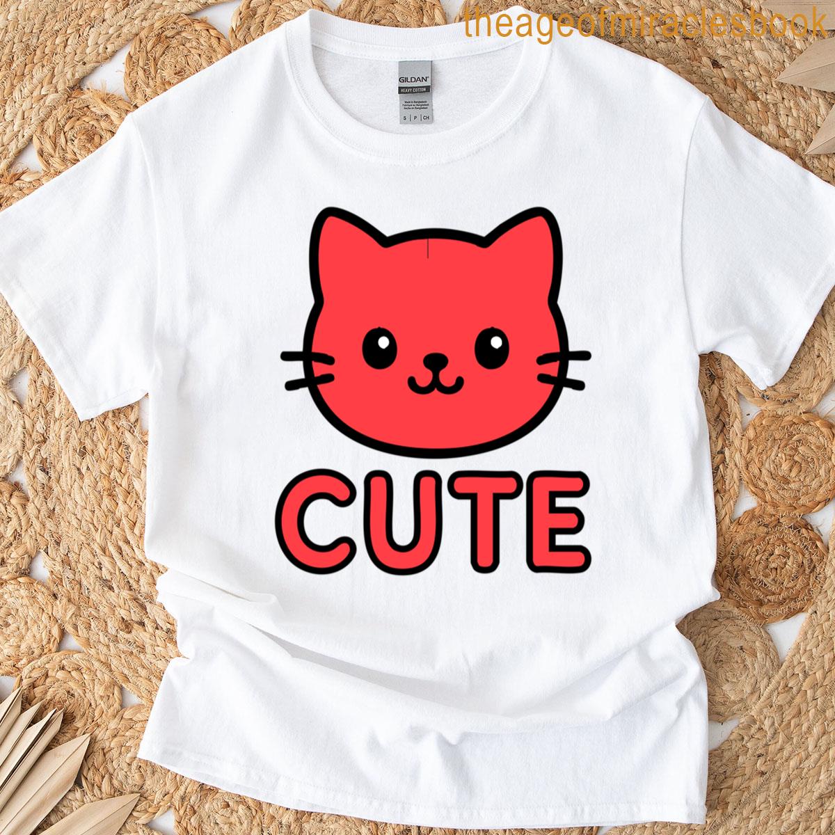 Soft Sweet Cat Style T-shirt
