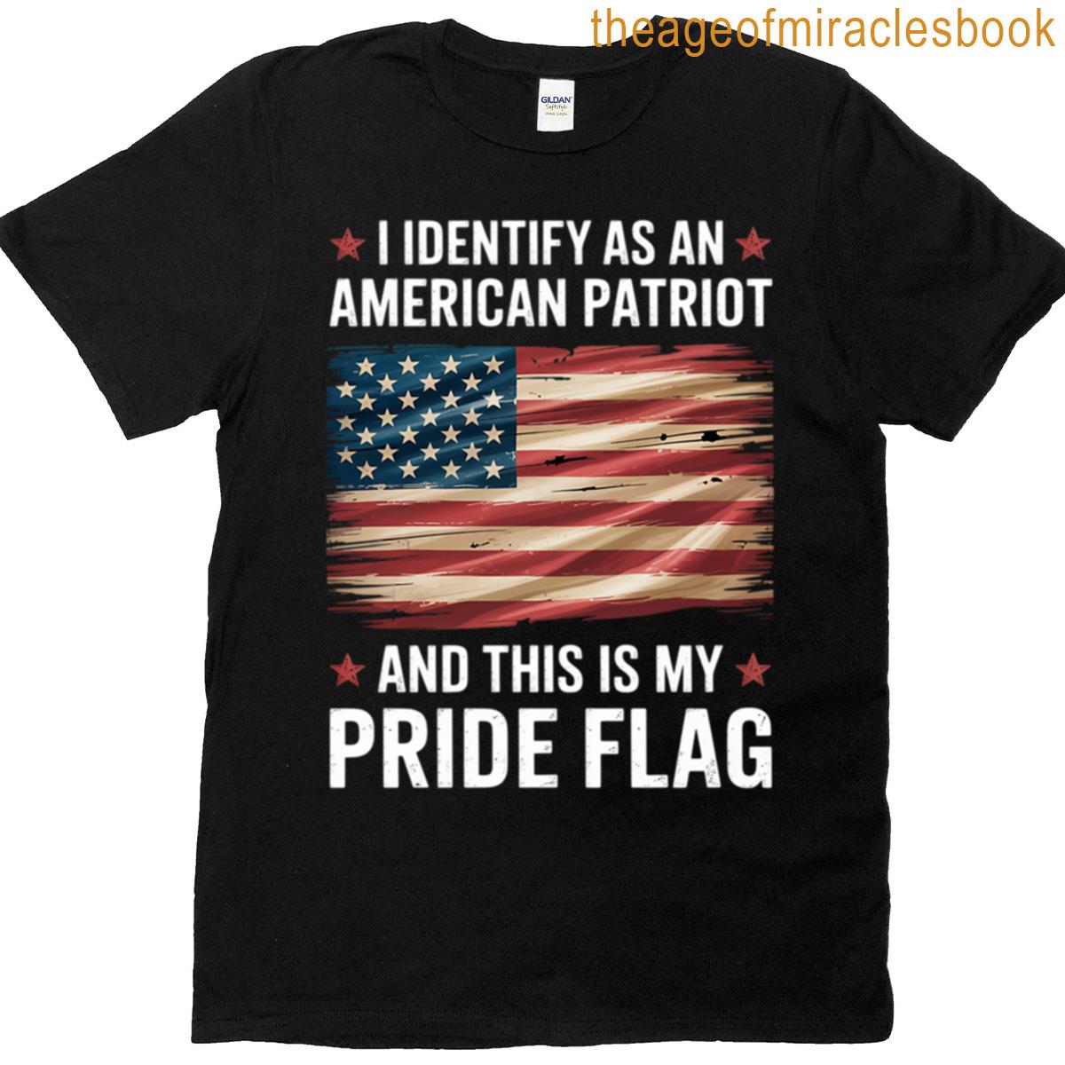 American Patriot Pride Flag T-shirt