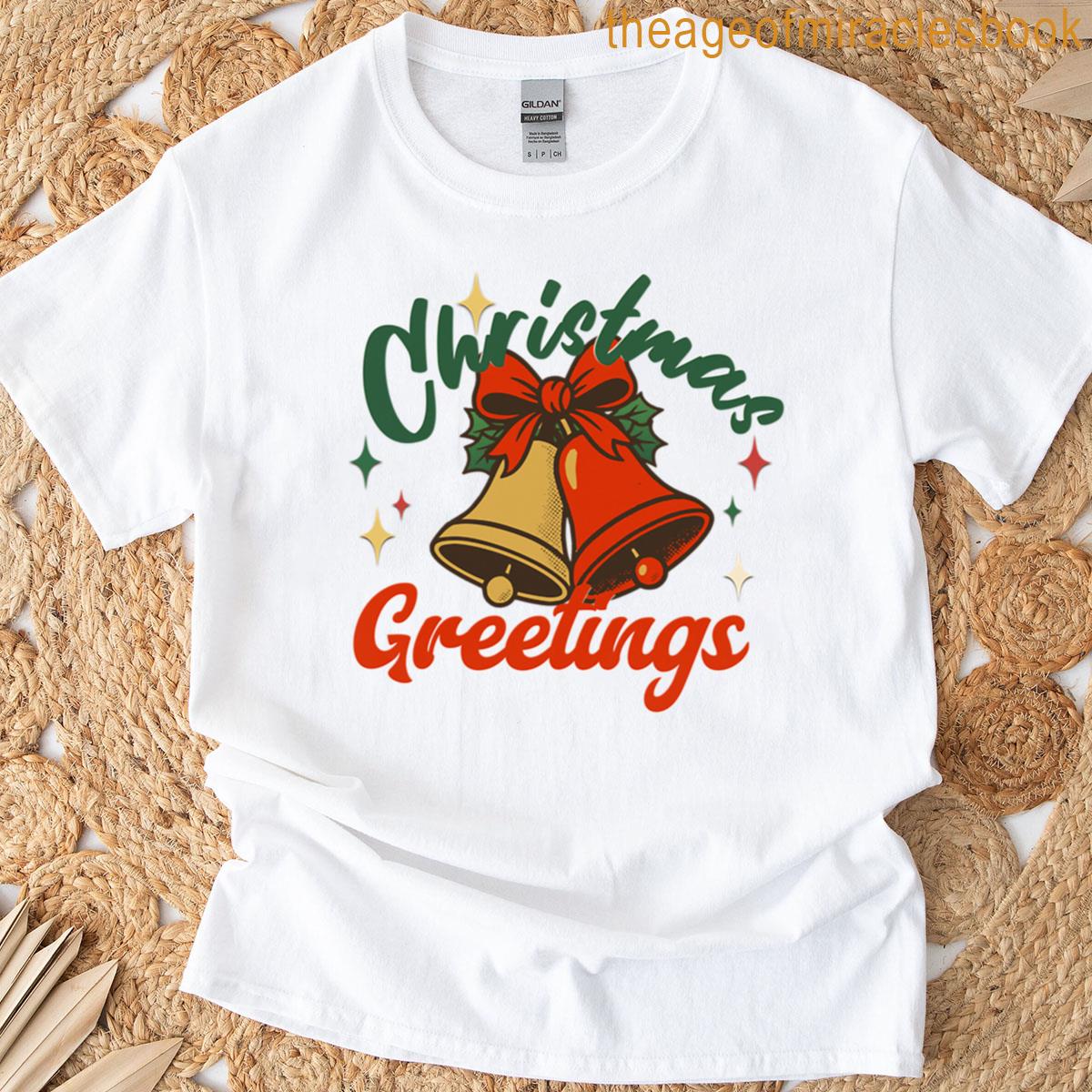 Christmas Bells For Light Backgrounds T-shirt