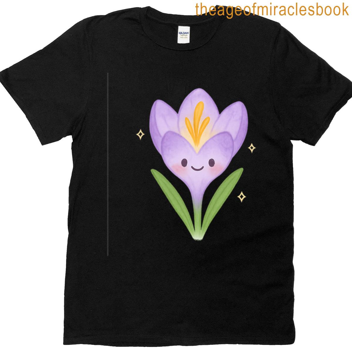 Crocus Spirit Early Spring Bloom Companion T-shirt