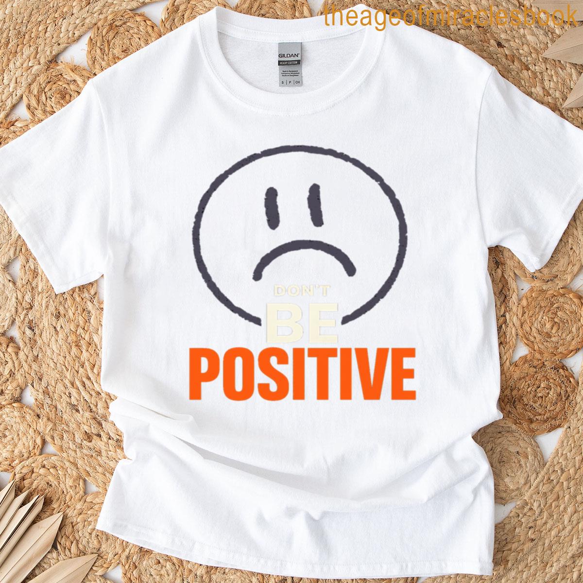 Dark Humor Sad Face Tee T-shirt