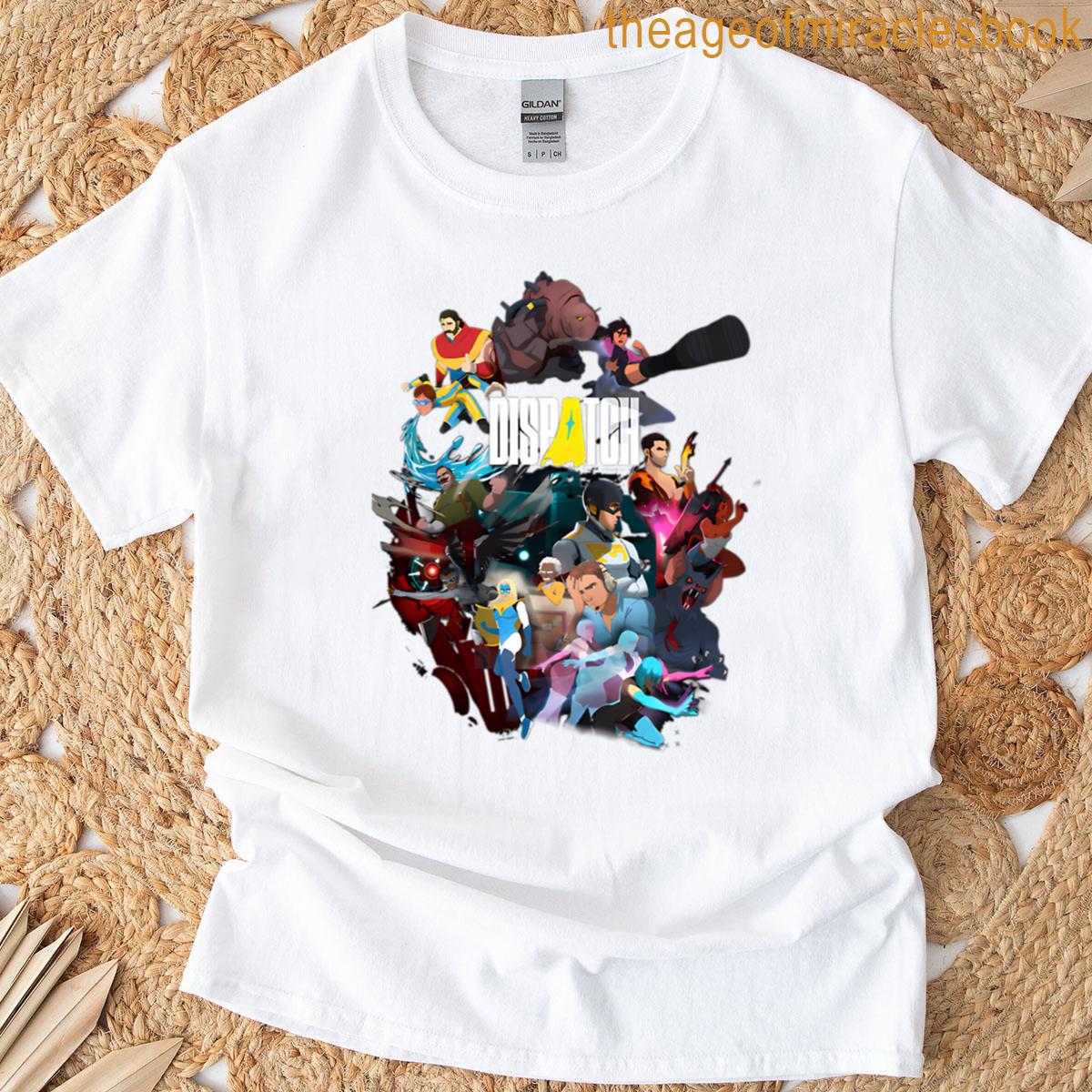 Dispatch Game Character T-shirt